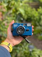 Analoge camera Konica POP blauw, Audio, Tv en Foto, Ophalen of Verzenden, Gebruikt, Compact, Konica