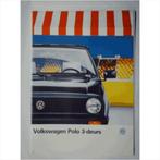 Volkswagen Polo Brochure 1989 #3 Nederlands, Volkswagen, Utilisé, Enlèvement ou Envoi