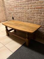 Licht eiken bijzettafel salon, 45 à 60 cm, Enlèvement, Utilisé, 75 cm ou plus