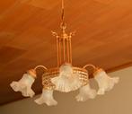 kroonluchter lamp plafond stras, Glas, Gebruikt, Ophalen of Verzenden