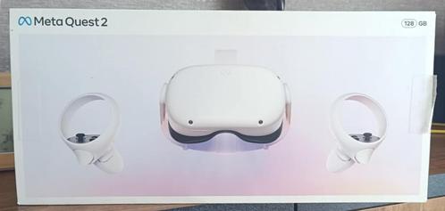 Meta Quest 2 128 GB, Games en Spelcomputers, Virtual Reality, Zo goed als nieuw, Overige platformen, VR-bril, Ophalen of Verzenden