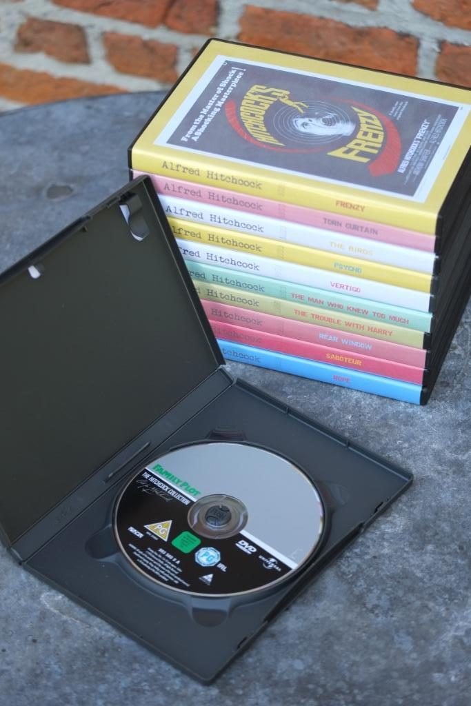 11 Hichcock DVD's, Cd's en Dvd's, Dvd's | Horror, Zo goed als nieuw, Ophalen of Verzenden