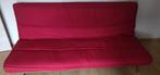 Zetelbed rood, Huis en Inrichting, Slaapkamer | Slaapbanken, Ophalen, Gebruikt, Tweepersoons, 190 cm of minder