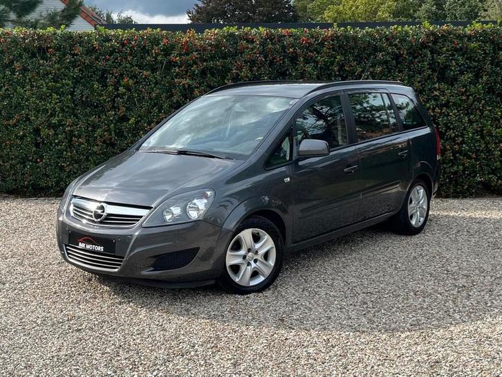 OPEL ZAFIRA 1.6 BENZINE 2012 EURO 5 (MET GARANTIE), Auto's, Opel, Bedrijf, Te koop, Zafira, Benzine, Euro 5, Break, 5 deurs, Handgeschakeld