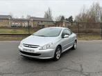 Peugeot 307cc cabrio automaat gekeurd voor verkoop benzine, Autos, Argent ou Gris, Achat, Cabriolet, Noir
