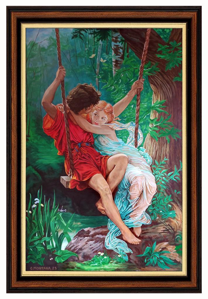 Spring - Schilderij, Antiek en Kunst, Kunst | Schilderijen | Klassiek, Ophalen