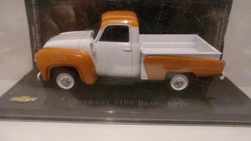 CHEVROLET 3100 "BRASIL" 1959.1/43 EAGLEMOSS NEUF SCELLE, Hobby en Vrije tijd, Modelauto's | 1:43, Nieuw, Auto, Overige merken