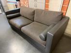 Zetel Durlet leder -stof, Huis en Inrichting, 75 tot 100 cm, Zo goed als nieuw, Rechte bank, Modern