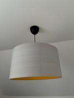 Geel grijze lamp zo goed zls nieuw made, Huis en Inrichting, Lampen | Hanglampen, Ophalen, Zo goed als nieuw, Stof, Modern