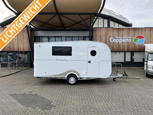 Hobby Beachy 450 2025 UNIEK + COMPACT!, Caravans en Kamperen, Caravans, tot en met 4, 750 - 1000 kg, Treinzit, Hobby, 4 tot 5 meter