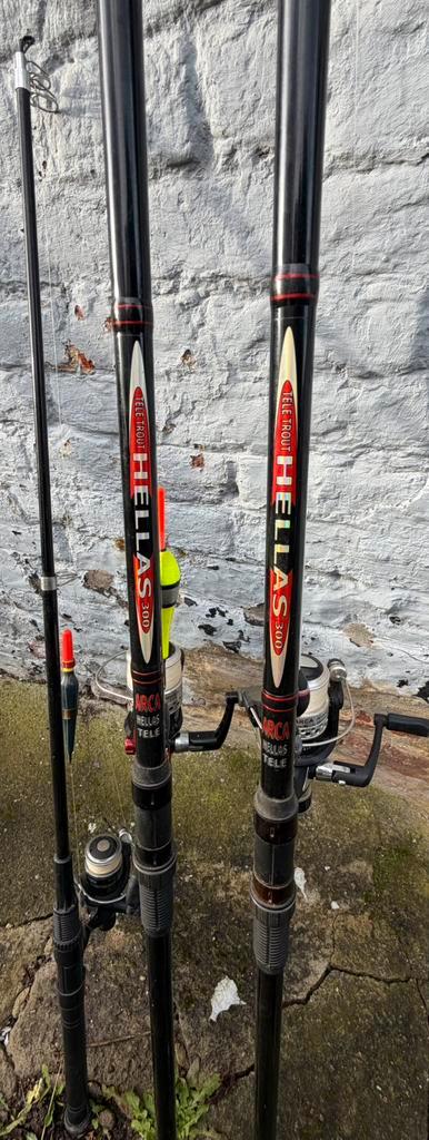 Petit lots de peche 25€, Sports nautiques & Bateaux, Pêche à la ligne | Carpes, Utilisé, Canne à lancer, Enlèvement