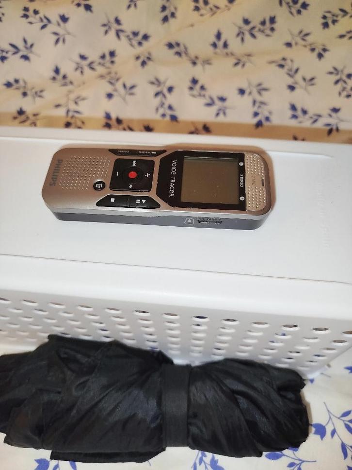 Enregistreur sonore de poche avec micro stéréo - Philips, TV, Hi-fi & Vidéo, Enregistreurs audio, Magnétophone, Enlèvement