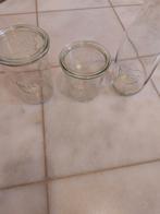 Weckpotten complete set, Ophalen, Zo goed als nieuw, Inox