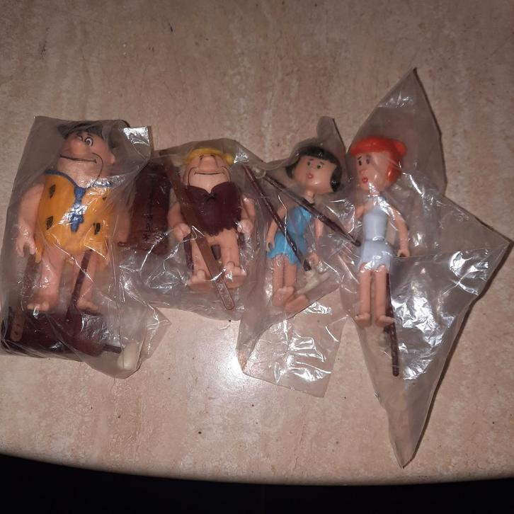 The Flinstones popjes . Nog in verpakking ! Nostalgie !, Verzamelen, Disney, Zo goed als nieuw, Ophalen of Verzenden