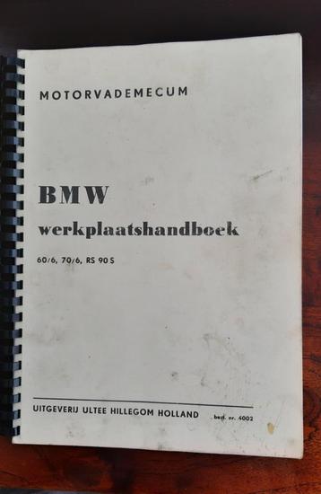 Werkplaatshandboek BMW R60/6 R75/6 R90/6 R90S beschikbaar voor biedingen