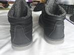 Bottines noires fourrées - Homme - Neuves - Pointure 43, Ophalen, Zwart, Overige typen, Nieuw
