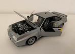 Revell - Opel manta B 400 grijs/zilver - 1:18 schaal, Hobby en Vrije tijd, Modelauto's | 1:18, Ophalen of Verzenden, Zo goed als nieuw