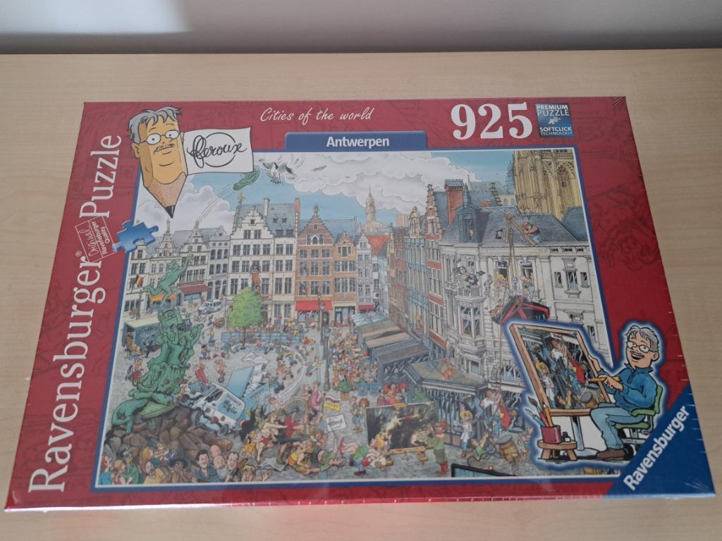 Ravensburger puzzel 925 Antwerpen, Ophalen of Verzenden, Nieuw