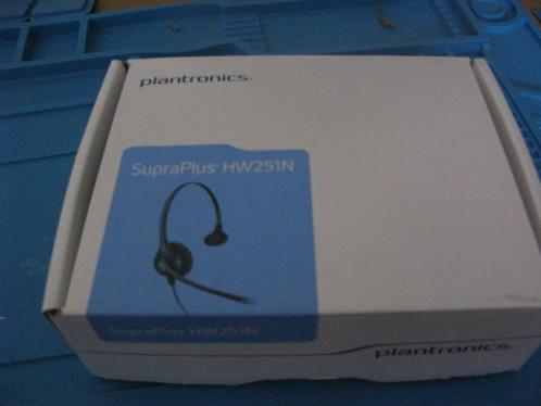 Plantronics koptelefoon, Computers en Software, Headsets, Refurbished, Over-ear, Bedraad, Ophalen of Verzenden