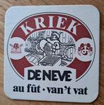 bierviltje Kriek - De Neve, Verzamelen, Biermerken, Ophalen of Verzenden