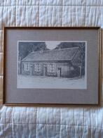 OUDE HOEVE IN LICHTAART (3/12), Antiek en Kunst, Kunst | Etsen en Gravures, Ophalen