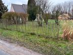 Clôture en bois type ganivelle, Jardin & Terrasse, Enlèvement, Utilisé, Bois