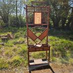 Antiek porte-manteaux, Ophalen, Gebruikt, 200 cm of meer, Staande kapstok