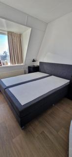 Mooi boxspringbed met Hoofdbord 180x200, Huis en Inrichting, Slaapkamer | Boxsprings, Ophalen, Tweepersoons, Zo goed als nieuw