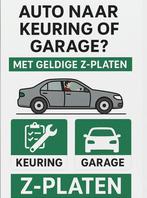 Auto naar keuring of garage? Z platen service mech - antw., Diensten en Vakmensen