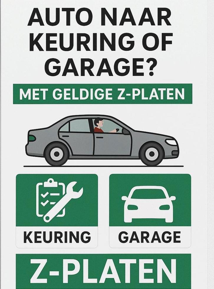 Auto naar keuring of garage? Z platen service mech - antw., Diensten en Vakmensen, Auto en Motor | Monteurs en Garages