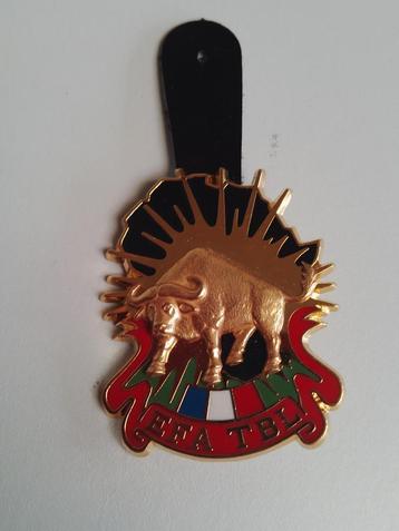 Breloque Troupes françaises au Zaïre, Envoi, Armée de terre, Emblème ou Badge