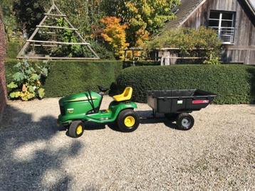 Tracteur avec remorque beschikbaar voor biedingen