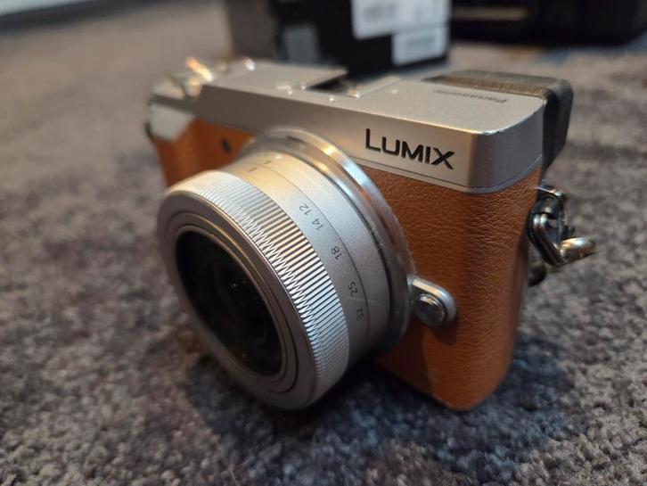 Panasonic Lumix GX80 (couleur camel) + accessoires, Audio, Tv en Foto, Fotocamera's Digitaal, Zo goed als nieuw, Canon, Ophalen