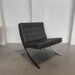 Knoll Barcelona chair - Volo mokka leder, Antiek en Kunst, Ophalen of Verzenden