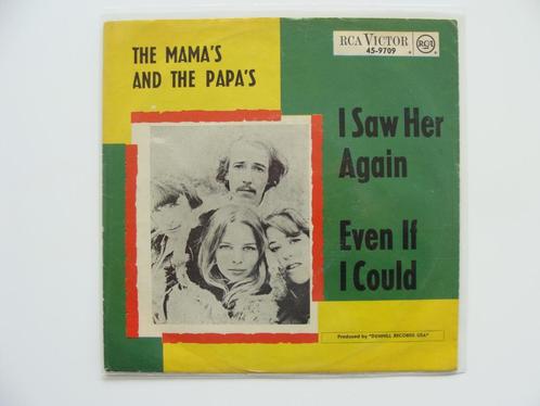 The Mama's And The Papa's – I Saw Her Again (1966), CD & DVD, Vinyles Singles, Single, Rock et Metal, 7 pouces, Enlèvement ou Envoi