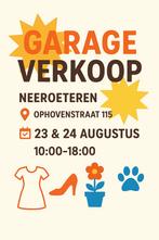 Garageverkoop, Diversen, Ophalen