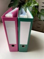 2 A4 mappen met elk 100 glasheldere insteekhoesjes, Diversen, Schoolbenodigdheden, Ophalen of Verzenden