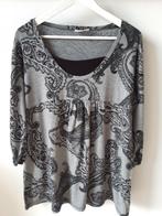 Blouse gris / noir - grandes tailles, Vêtements | Femmes, Grandes tailles, Envoi, Porté, Noir, Chemisier ou Tunique