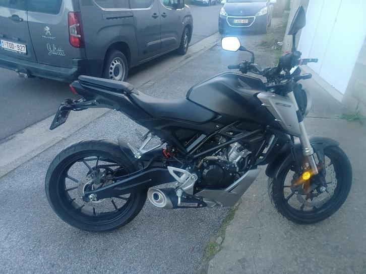 honda cb125r noir matt, Motoren, Motoren | Honda, Particulier, Naked bike, 11 kW of minder, 1 cilinder, ABS, Ophalen of Verzenden