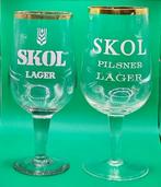 2 verres SKOL grande taille XL, Collections, Enlèvement ou Envoi
