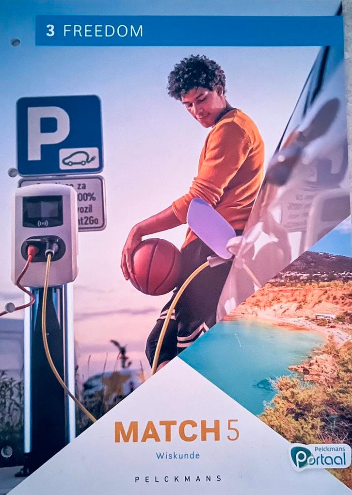 Match 5 Wiskunde Leerwerkboek, Boeken, Schoolboeken, Zo goed als nieuw, ASO, Ophalen of Verzenden