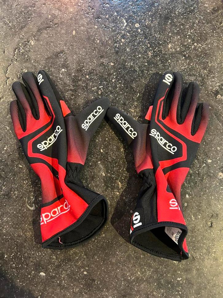 Sparco Handschoenen, Sport en Fitness, Karting, Gebruikt, Ophalen of Verzenden