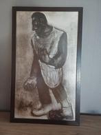 Permeke, gekaderde afbeelding, Antiek en Kunst, Kunst | Tekeningen en Fotografie, Ophalen