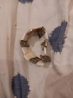 Bracelet.......       Original sur élastique Dore bleige, Handtassen en Accessoires, Oorbellen, Ophalen of Verzenden, Zo goed als nieuw