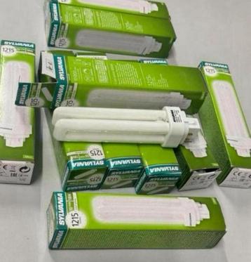 10X Sylvania LYNX-DE CFL 18W 4000K G24q-2 lamp 1215 lumen beschikbaar voor biedingen