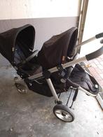 Kinder/wandelwagen buggy 2zit, Kinderen en Baby's, Duowagen, Zo goed als nieuw, Ophalen, Kinderwagen