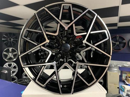 NIEUWE 18 inch 5x120 zwart polish alu sportwielenset, Auto-onderdelen, Overige Auto-onderdelen, BMW, Mini, Opel, Overige automerken