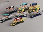 7 oude plastic rennertjes jaren 60, Antiek en Kunst, Antiek | Speelgoed, Verzenden