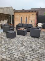 Loungeset met vuurkorf, Jardin & Terrasse, Ensembles de jardin, Utilisé, Enlèvement ou Envoi, Sets de jardin