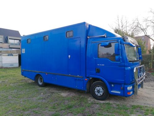 MAN paardenvrachtwagen bouwjaar 2007 89000 kilometers, Autos, Camionnettes & Utilitaires, Particulier, MAN, Diesel, 4 portes, Boîte manuelle